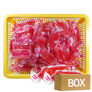 장수 딸기맛제리 1400g(70개입) 4통 1박스