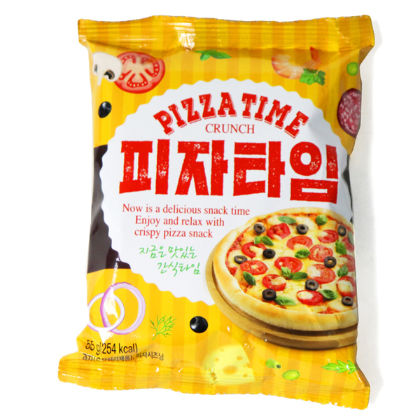 싱싱 피자타임 55g / 피자간식 피자스낵 어린이과자 봉지과자