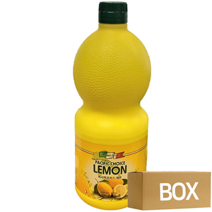 퍼시픽초이스 레몬주스 레몬즙 1000ml X 6개입 1박스