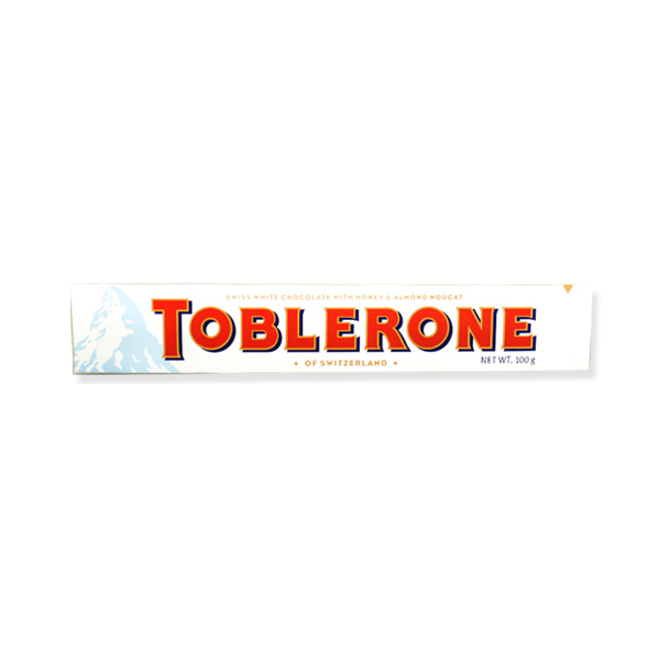 토블론 스위스 화이트 초콜릿 100g