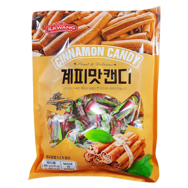 일광제과 계피맛캔디 280g 1봉