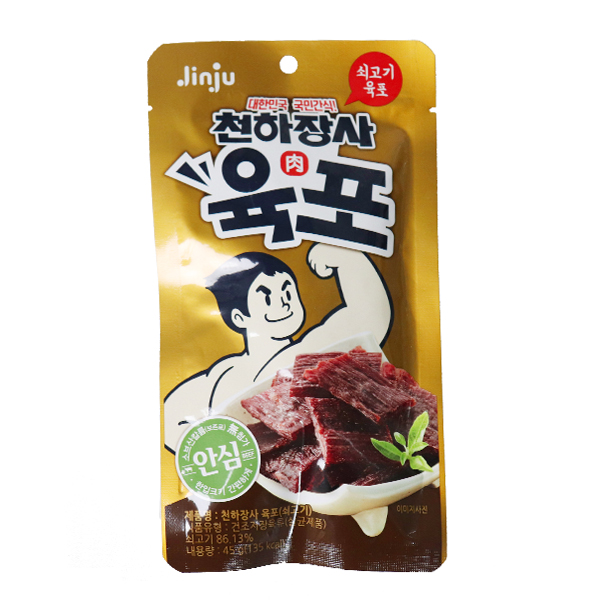 진주 천하장사 육포(쇠고기) 45g 1봉