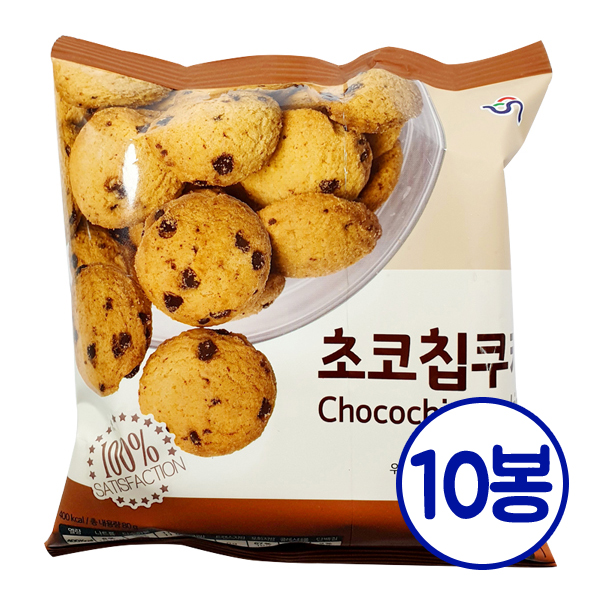 신흥제과 초코칩쿠키 80g x 10봉