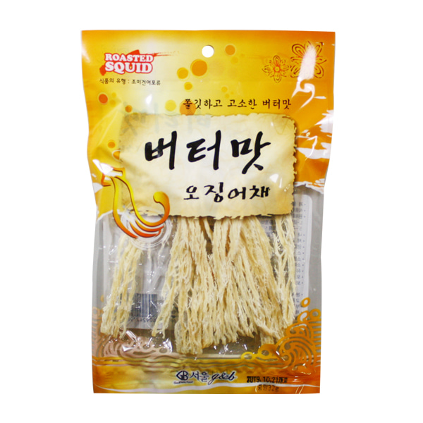 서울 버터맛 오징어채 32g (낱개)1개