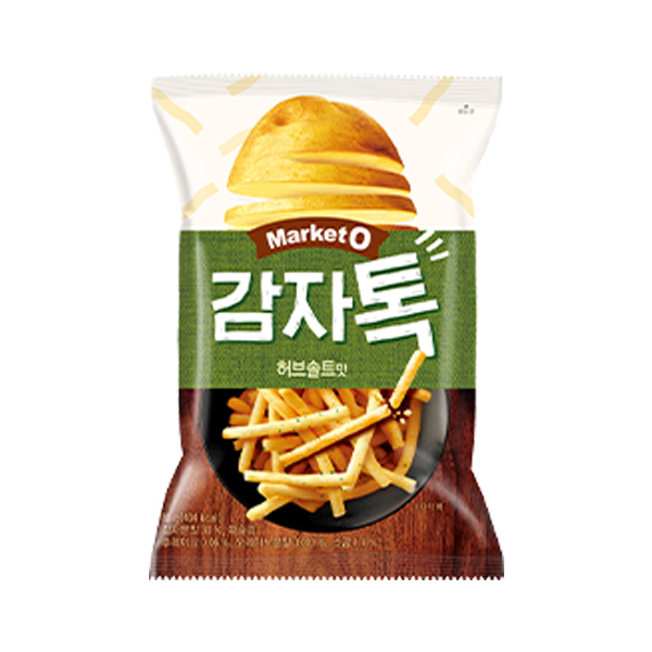 오리온 마켓오 감자톡 허브솔트맛 136g 1봉