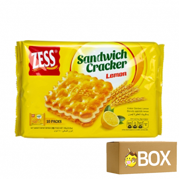 제스 샌드위치 크래커 레몬맛 180g X 24개 1박스