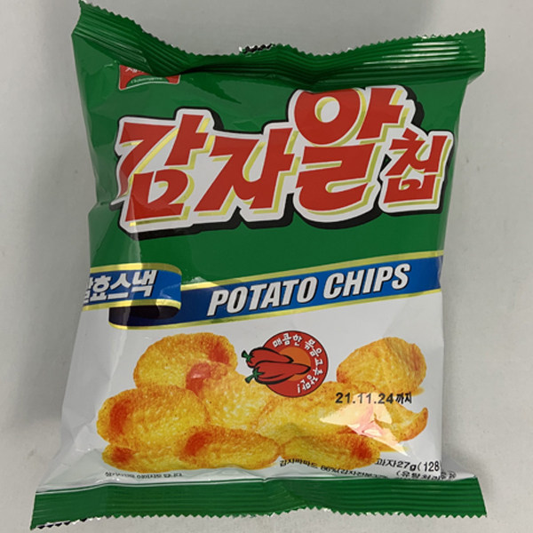 (소비기한 2024-08-20) 감자알칩 27g 1봉