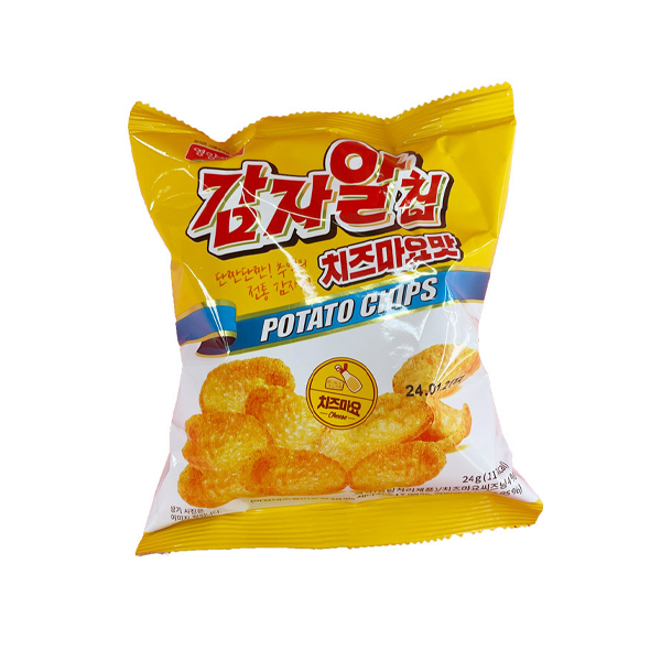 (소비기한 2024-05-17) 감자알칩 치즈마요 24g 1봉
