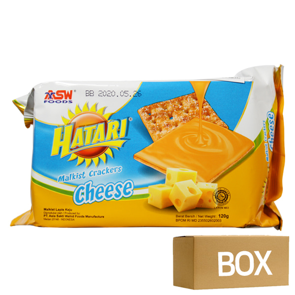 하타리 말키스트크래커 치즈 120g X 30개 1박스