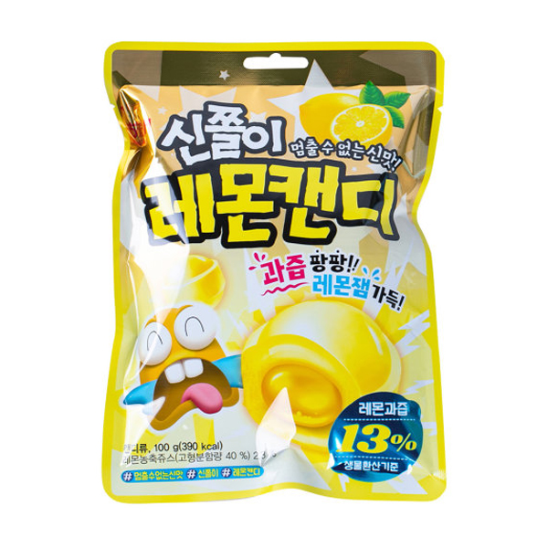 해태 신쫄이 레몬 캔디 100g