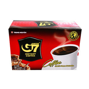 G7 블랙인스턴트 커피 30g(2gx15개) 1곽