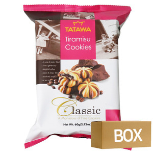 타타와 티라미수 쿠키 60g x 24개 1박스