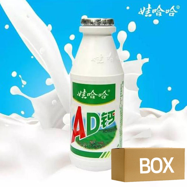 와하하 AD우유 220ml 4개 X 6세트 1박스  / 중국우유