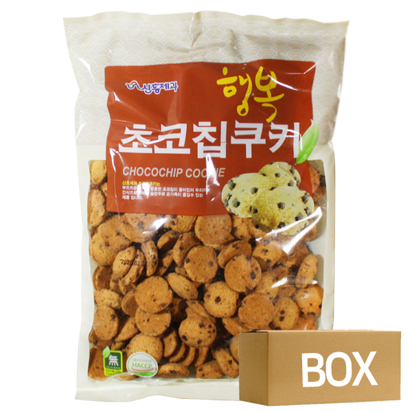 신흥제과 초코칩쿠키 1kgx4봉 1박스